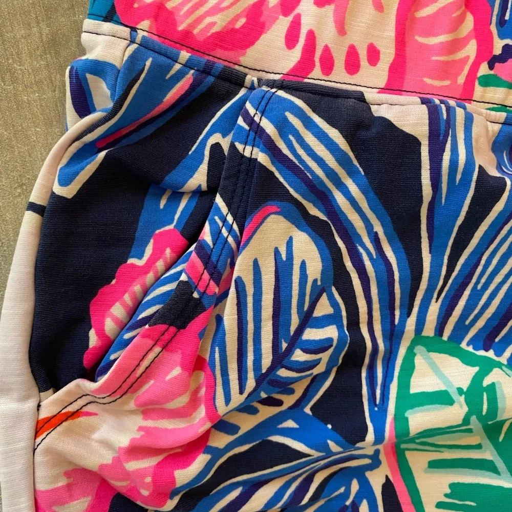 Lilly Pulitzer floral leggings with elastic waist - Picture 6 of 7